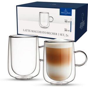 Villeroy & Boch Artesano Double-Walled Latte Glass Set - Hot & Cold Beverages Villeroy & Boch Artesano Double-Walled Latte Glass Set - Hot & Cold Beverages