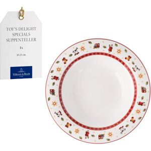 Villeroy & Boch Set of 6 White 23cm Toy's Delight Plates Villeroy & Boch Set of 6 White 23cm Toy's Delight Plates