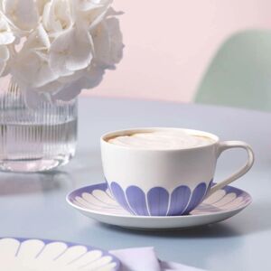 Villeroy & Boch - Fleur Bleu Cappuccino Cup - Blue - Cup Villeroy & Boch - Fleur Bleu Cappuccino Cup - Blue - Cup