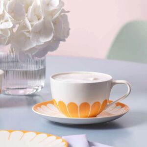 Villeroy & Boch - Fleur Soleil Cappuccino Cup - White - Cup Villeroy & Boch - Fleur Soleil Cappuccino Cup - White - Cup