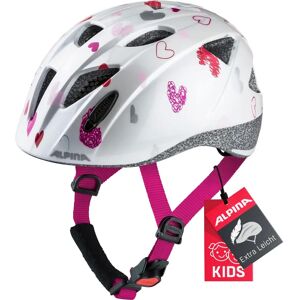 Alpina Ximo Kinder Fahrradhelm White Hearts - Sicherheit & Komfort Alpina Ximo Kinder Fahrradhelm White Hearts - Sicherheit & Komfort