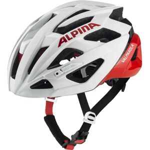 Olympic Sportswear Alpina Valparola Wit-Rode Helm - Sporthelm Olympic Sportswear Alpina Valparola Wit-Rode Helm - Sporthelm