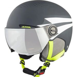Alpina Kids Zupo Visor Charcoal - Casco da sci per bambini Alpina Kids Zupo Visor Charcoal - Casco da sci per bambini