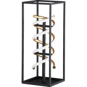 Lampada da Tavolo LED Fischer-Honsel Nera e Oro - CCT Regolabile Lampada da Tavolo LED Fischer-Honsel Nera e Oro - CCT Regolabile
