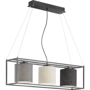 Suspension Fischer & Honsel Gilli - 3 ampoules, E27, 160cm - Publicité Suspension Fischer & Honsel Gilli - 3 ampoules, E27, 160cm - Publicité