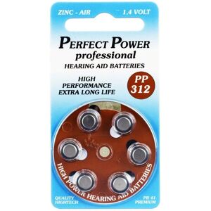 Varta Power PP 312 Batterien für Hörgeräte - 6 Stück Varta Power PP 312 Batterien für Hörgeräte - 6 Stück