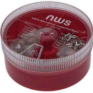 NWS 144-BS-1400 Silver Terminal Kit - Assortment of 0.5-2.5mm² - 1400 pcs NWS 144-BS-1400 Silver Terminal Kit - Assortment of 0.5-2.5mm² - 1400 pcs