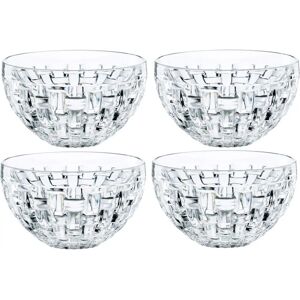 Nachtmann Bossa Nova Dip Bowl Set - 4 Crystal Glass Dipping Dishes Ø 9.8cm Nachtmann Bossa Nova Dip Bowl Set - 4 Crystal Glass Dipping Dishes Ø 9.8cm