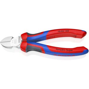 Knipex 70 02 160 SB Diagonal Cutters - 160mm, Multi-Component Handle Knipex 70 02 160 SB Diagonal Cutters - 160mm, Multi-Component Handle
