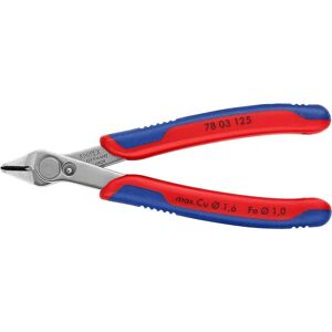 Knipex 78 03 125 SB Precision Pliers - Electronic Super Knips - 125mm Knipex 78 03 125 SB Precision Pliers - Electronic Super Knips - 125mm