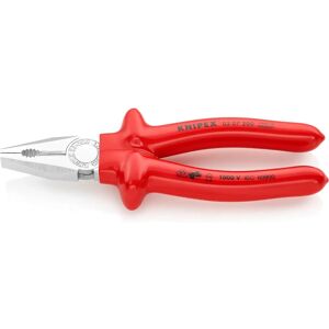 Knipex 03 07 200 VDE Combination Pliers - Heavy-Duty Insulated Handles Knipex 03 07 200 VDE Combination Pliers - Heavy-Duty Insulated Handles