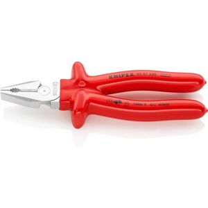 Pinze combinate a elevato leveraggio VDE Rosso 200mm Knipex Pinze combinate a elevato leveraggio VDE Rosso 200mm Knipex