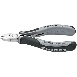 Pinze diagonali Knipex 77 12 115 ESD - Elettronica Pinze diagonali Knipex 77 12 115 ESD - Elettronica