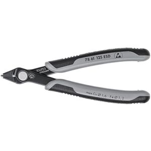 Knipex 78 61 125 ESD Alicates diagonales - Herramienta de corte de precisión para electrónica Knipex 78 61 125 ESD Alicates diagonales - Herramienta de corte de precisión para electrónica