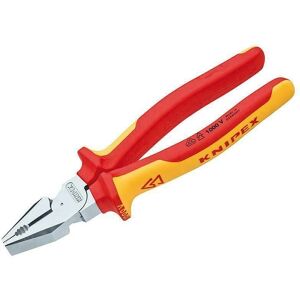 Knipex 02 06 225 SB VDE High Leverage Combination Pliers - Combination Pliers Knipex 02 06 225 SB VDE High Leverage Combination Pliers - Combination Pliers