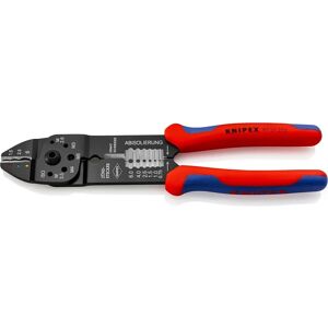 Knipex 97 21 215 SB Crimping Pliers for Insulated Terminals & Plug Connectors Knipex 97 21 215 SB Crimping Pliers for Insulated Terminals & Plug Connectors