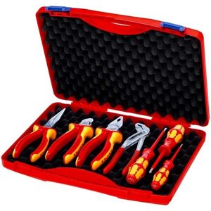 Knipex 00 21 15 7-Piece Tool Box with VDE Pliers and Screwdrivers Knipex 00 21 15 7-Piece Tool Box with VDE Pliers and Screwdrivers
