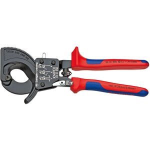Knipex 95 31 250 Cable Shears Ratchet Action - Cable Cutters Knipex 95 31 250 Cable Shears Ratchet Action - Cable Cutters