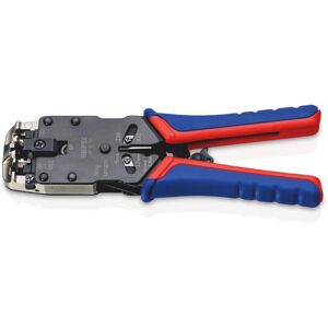 Knipex 97 51 12 SB Cable Crimper - Professional Crimping Tool for RJ Connectors Knipex 97 51 12 SB Cable Crimper - Professional Crimping Tool for RJ Connectors