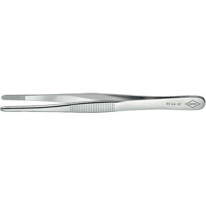 Knipex 92 64 43 Precision Tweezers - Flat, Blunt, 120mm - Tweezers Knipex 92 64 43 Precision Tweezers - Flat, Blunt, 120mm - Tweezers