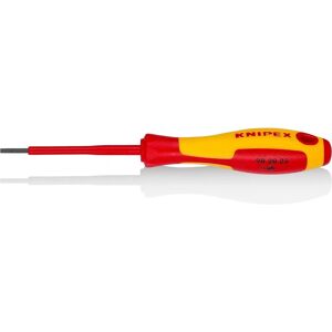 Knipex 98 20 25 VDE Slotted Screwdriver - 2.5 x 75mm Knipex 98 20 25 VDE Slotted Screwdriver - 2.5 x 75mm