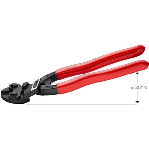 Knipex 71 41 200 CoBolt Klemtoets - Compact, Gekrümmte Kop, Zwarte Handvatten Knipex 71 41 200 CoBolt Klemtoets - Compact, Gekrümmte Kop, Zwarte Handvatten
