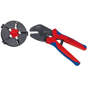 Knipex 97 33 01 MultiCrimp Tang Sæt - 3 Hurtigskiftede Kassetter Knipex 97 33 01 MultiCrimp Tang Sæt - 3 Hurtigskiftede Kassetter