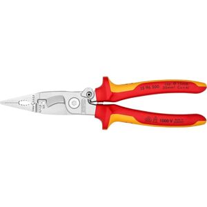 Knipex KPX1396200 VDE Multifunctional Installation Pliers - 200mm Knipex KPX1396200 VDE Multifunctional Installation Pliers - 200mm