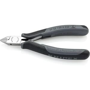 Knipex 77 32 120 H ESD Diagonale tangen voor elektronica Knipex 77 32 120 H ESD Diagonale tangen voor elektronica