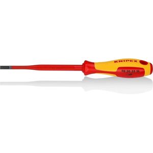 Knipex Slim VDE Slotted Screwdriver - Insulated 5.5x100mm Knipex Slim VDE Slotted Screwdriver - Insulated 5.5x100mm