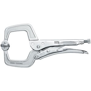 Knipex 42 44 280 Locking Pliers - High Resistance Steel, Adjustable, Mobile Jaws Knipex 42 44 280 Locking Pliers - High Resistance Steel, Adjustable, Mobile Jaws