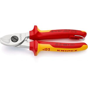 Knipex 95 16 165 T Cable Shears - Crimping Tool - Black, Yellow Knipex 95 16 165 T Cable Shears - Crimping Tool - Black, Yellow