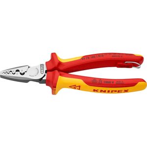 Knipex 97 78 180 T VDE Crimping Pliers - Cable Crimper Knipex 97 78 180 T VDE Crimping Pliers - Cable Crimper
