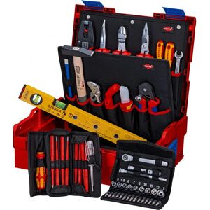 Knipex Orange Tool Set - Electrician, 63 Tools Knipex Orange Tool Set - Electrician, 63 Tools