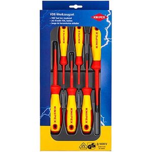 Knipex 00 20 12 V03 Manual Screwdriver Set - Screwdriver Kit Knipex 00 20 12 V03 Manual Screwdriver Set - Screwdriver Kit