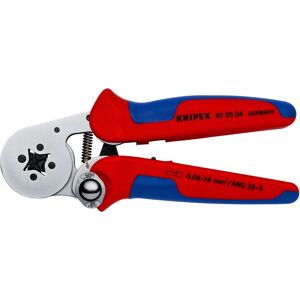 Knipex 97 55 04 Self-Adjusting Crimping Pliers - Pliers for Wire End Sleeves Knipex 97 55 04 Self-Adjusting Crimping Pliers - Pliers for Wire End Sleeves
