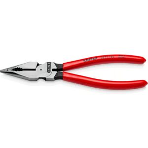 KNIPEX 08 21 185 SB Needle-Nose Combination Pliers - Combination Pliers KNIPEX 08 21 185 SB Needle-Nose Combination Pliers - Combination Pliers
