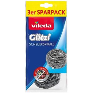 Vileda Glitzi Ruostumaton Teräs Hankaussieni - 3 kpl Vileda Glitzi Ruostumaton Teräs Hankaussieni - 3 kpl