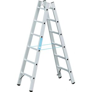 Échelle légère en aluminium ZARGES - Échelle pliante - Publicité Échelle légère en aluminium ZARGES - Échelle pliante - Publicité