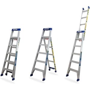 Werner Leansafe X3 Professional 3 In 1 Aluminium Multi-Purpose Ladder - 75070 Werner Leansafe X3 Professional 3 In 1 Aluminium Multi-Purpose Ladder - 75070