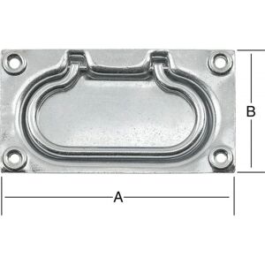Vormann 190 003 Z Poignée en Zinc - Handle - Publicité Vormann 190 003 Z Poignée en Zinc - Handle - Publicité