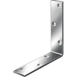 VORMANN Support d'angle galvanisé 100 x 40 mm - Produit structurel - Publicité VORMANN Support d'angle galvanisé 100 x 40 mm - Produit structurel - Publicité
