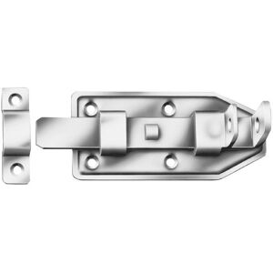 Vormann Serrure de porte en acier zingué bleu 100x50mm avec boucle - Publicité Vormann Serrure de porte en acier zingué bleu 100x50mm avec boucle - Publicité