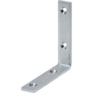 Support d'angle Vormann - 100mm Long, 20mm Large, 5mm Épaisseur, Zingué Bleu - 10 pcs - Publicité Support d'angle Vormann - 100mm Long, 20mm Large, 5mm Épaisseur, Zingué Bleu - 10 pcs - Publicité