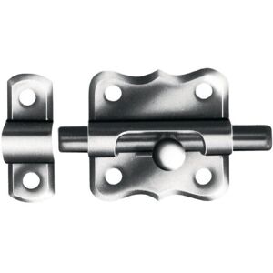 Vormann 35x35 mm Verrou de porte zincé bleu - Verrou de porte - Publicité Vormann 35x35 mm Verrou de porte zincé bleu - Verrou de porte - Publicité