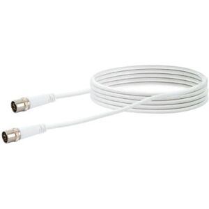 Schwaiger KDAK50532 cable coaxial 5 m F Blanco - Cable coaxial Schwaiger KDAK50532 cable coaxial 5 m F Blanco - Cable coaxial