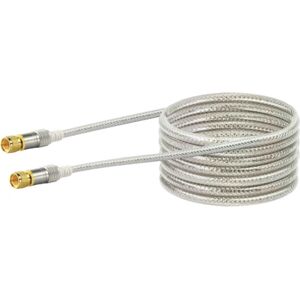 Schwaiger KVCHD75532 - 7,5 m Koaxialkabel - F-Stecker - Gold Schwaiger KVCHD75532 - 7,5 m Koaxialkabel - F-Stecker - Gold