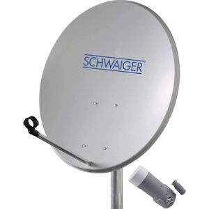 Kit parabola satellite Schwaiger SPI5500SET1 - 60cm, Grigio Kit parabola satellite Schwaiger SPI5500SET1 - 60cm, Grigio