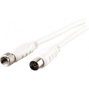 Schwaiger 1,5 m bílé koaxiální kabel - Satelitní adaptér Schwaiger 1,5 m bílé koaxiální kabel - Satelitní adaptér