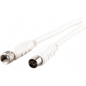 Schwaiger KVCKHQ193 532 - Kabel koncentryczny - 3 m - Biały Schwaiger KVCKHQ193 532 - Kabel koncentryczny - 3 m - Biały